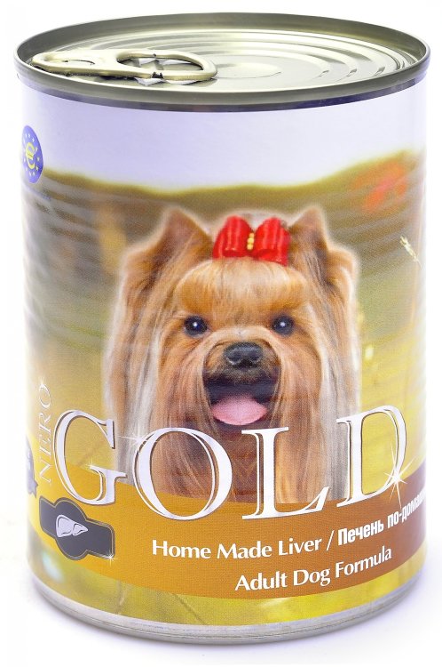 Nero Gold Adult Dog Formula Home Made Liver консервы для взрослых собак с печенью по-домашнему