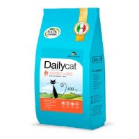 Dailycat Adult Hairball Turkey and Rice сухой корм для взрослых кошек для вывода шерсти из желудка с индейкой и рисом