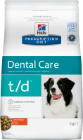 Hill's Prescription Diet t/d Dental Care корм для собак диета для поддержания здоровья ротовой полости с курицей