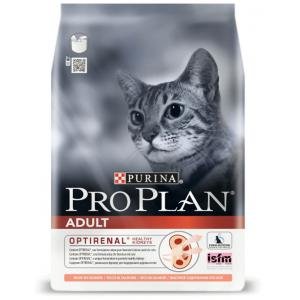 Purina Pro Plan Adult Optirenal для взрослых кошек с лососем
