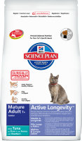 Hill's Science Plan Active Longevity корм для кошек старше 7 лет с тунцом