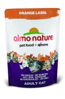 Almo Nature Orange Label Adult Cat Rabbit сухой корм с кроликом для взрослых кастрированных котов и стерилизованных кошек