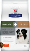 Hill's Prescription Diet Metabolic + Mobility Weight+Joint Care корм для собак для поддержания оптимального веса и здоровья суставов с курицей