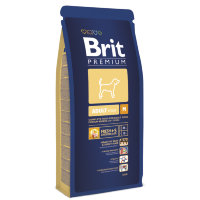 Сухой корм Brit premium adult М для взрослых собак средних пород