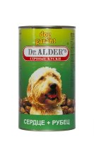 Консервы Dr. Alder's Dog Garant для взрослых собак с рубцом 