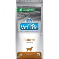 Farmina Vet Life Dog Diabetic управление уровнем глюкозы (сахарный диабет) снижение избыточного веса