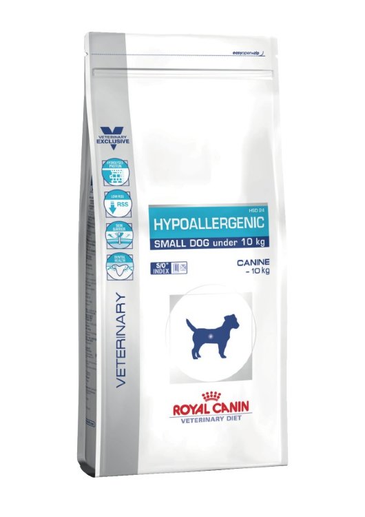 Royal Canin Hypoallergenic HSD 24 Small Dog для взрослых собак при пищевой аллергии
