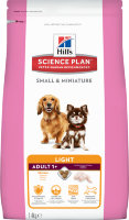 Hill's Science Plan Light - Small & Miniature корм для собак мелких и миниатюрных пород от 1 до 6 лет, склонных к набору веса курица