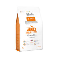 Сухой корм Brit Care Adult Medium Breed Lamb & Rice для взрослых собак средних пород с ягненком и рисом