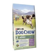 Purina Dog Chow Adult with Lamb сухой корм с мясом ягненка для взрослых собак 1-5 лет