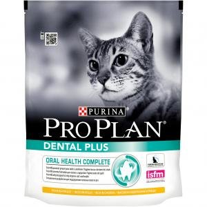 Purina Pro Plan Dental Plus Chicken для кошек для поддержания здоровья ротовой полости с курицей