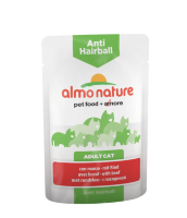 Almo Nature Functional Adult Cat Anti-Hairball with Beef консервы с говядиной для вывода шерсти у взрослых кошек