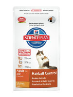 Hill's Science Plan Hairball Control корм для кошек от 1 до 7 лет для выведения шерсти курица