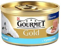 Gourmet Gold Mousse Tuna Паштет для кошек с тунцом
