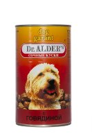 Консервы Dr. Alder's Dog Garant для взрослых собак с говядиной