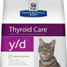 Hill's Prescription Diet y/d Thyroid Care корм для кошек диета для поддержания здоровья щитовидной железы