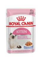 Royal Canin Kitten Instinctive Gelee влажный корм с мясом для котят всех пород с 4 до 12 месяцев