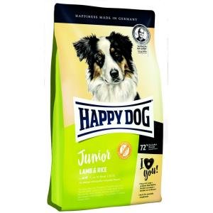 Happy Dog Junior Lamb & Rice для щенков от 7 до 18 месяцев с ягненком и рисом 