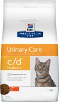 Hill's Prescription Diet c/d Multicare Urinary Care корм для кошек диета для поддержания здоровья мочевыводящих путей курица
