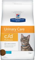Hill's Prescription Diet c/d Multicare Urinary Care корм для кошек диета для поддержания здоровья мочевыводящих путей с океанической рыбой