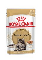 Royal Canin Maine Coon Adult влажный корм паучи в соусе для взрослых кошек породы мейн-кун старше 15 месяцев