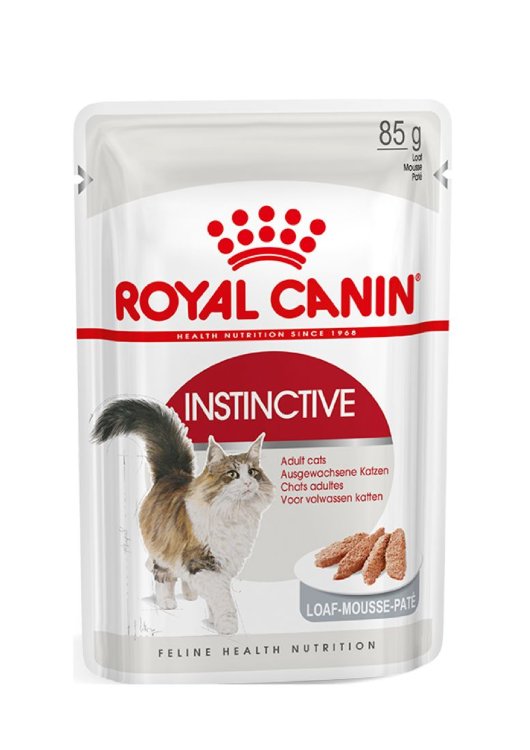 Royal Canin Instinctive влажный корм для кошек в паучах паштет