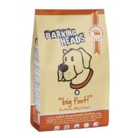 Barking Heads Big Foot Tender Loving Care сухой корм класса холистик с курицей и рисом для собак крупных пород