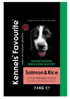 Kennels` Favourite CP Salmon and Rice холодно-пресованный корм для взрослых собак с лососем