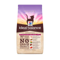 Hill's Ideal Balance No Grain натуральный беззерновой корм для кошек от 1 года до 6 лет с курицей и картофелем