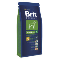 Сухой корм Brit premium senior XL для пожилых собак гигантских пород