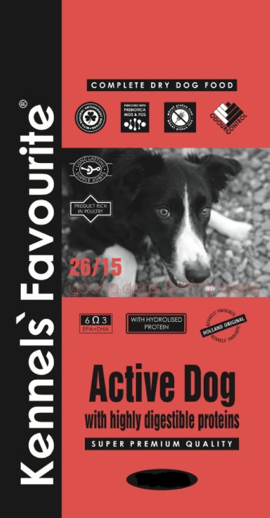 Kennels` Favourite Active Dog корм для взрослых собак со средним уровнем активности