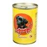 Мясные консервы для собак ЛАЙК "Гурман" говядина и сердце для взрослых собак всех пород