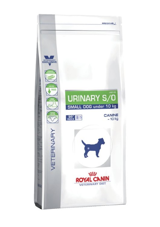 Royal Canin Urinary s/o small dog USD 20 для собак мелких размеров при заболеваниях дистального отдела мочевыделительной системы