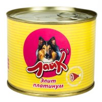 Мясные консервы для собак ЛАЙК "Элит платинум" для взрослых собак всех пород