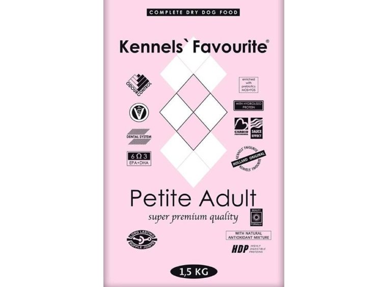 Kennels` Favourite Petite Adult корм для взрослых собак мелких пород с уткой