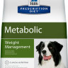 Hill's Prescription Diet Metabolic Weight Management корм для собак диета для достижения и поддержания оптимального веса с курицей